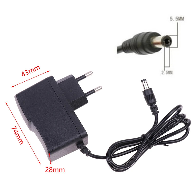 EU plug power adapter supply for small devices