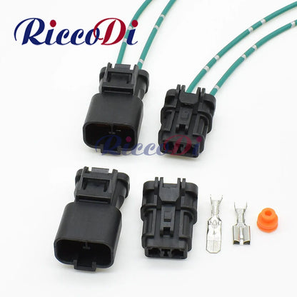 Overview of 2 pin waterproof excavator electrical connector for pressure, speed, and water temperature sensors 7123-6423-30 7222-6423-30