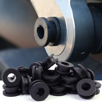 Rubber grommet for motorcycle fairings
