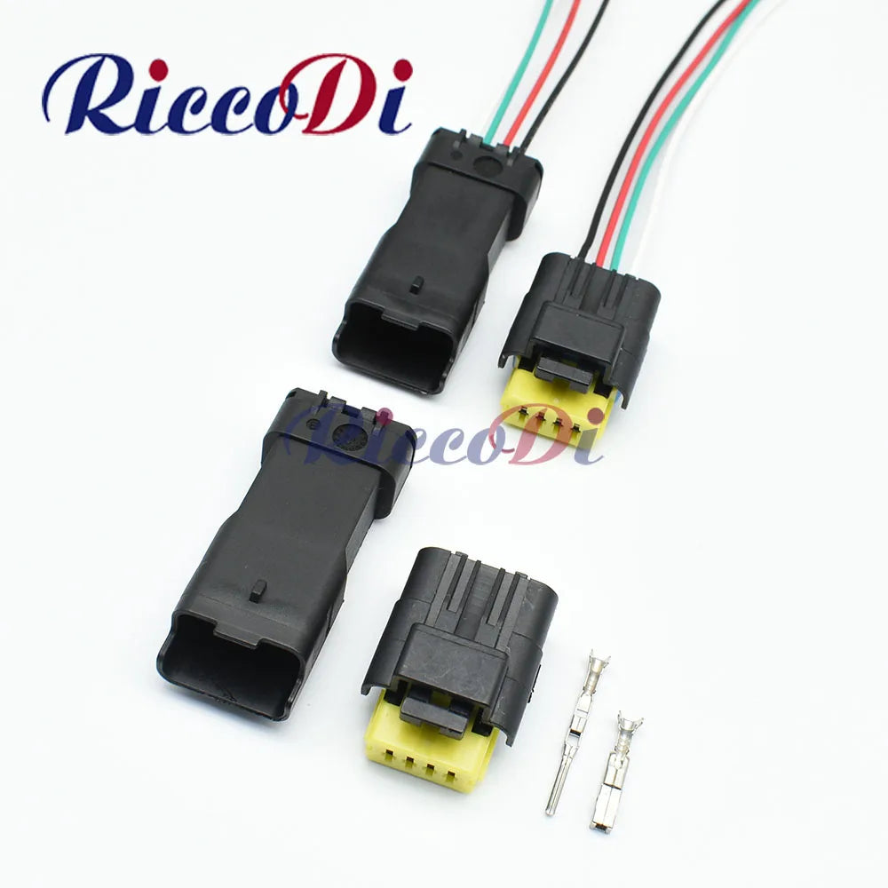 FCI 4 Pin Waterproof Female Male Electric Plug Joint Cable Automotive Connector 211PL042S0049 211PC042S8021