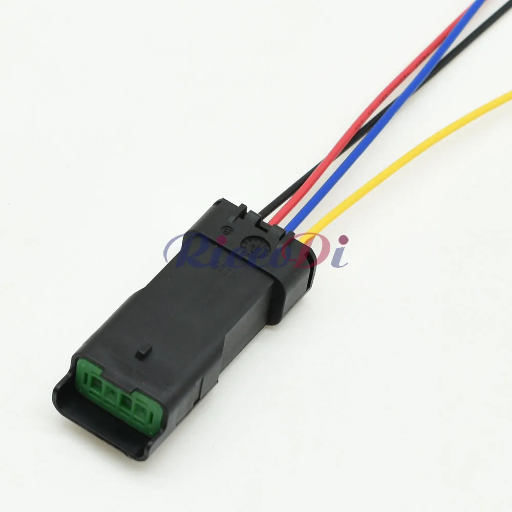 Detail of waterproof seal on FCI 4 Pin Female Male Electric Plug 211PL042S0049 211PC042S8021