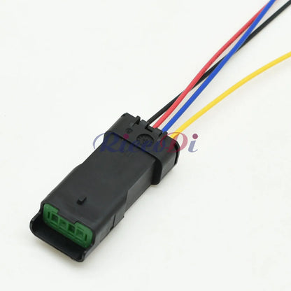 Detail of waterproof seal on FCI 4 Pin Female Male Electric Plug 211PL042S0049 211PC042S8021