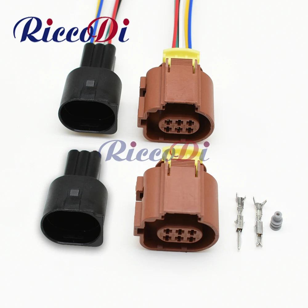 Female 6 pin 284717-3 auto connector car socket for KIA Hyundai