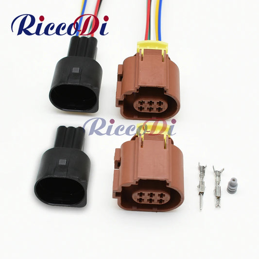 Female 6 pin 284717-3 auto connector car socket for KIA Hyundai