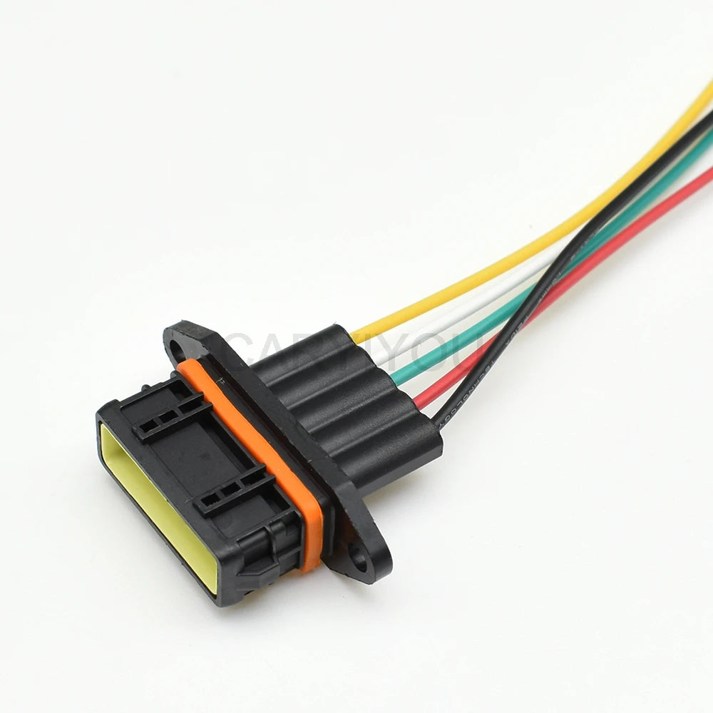 282193-1 5 Pin auto sealed JPT connector, 3.5MM female and male socket plug DJ7053CA-3.5-21 for automotive wiring