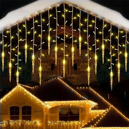Winter festoon garlands 0.3–0.5M droop for street and home