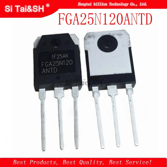 FGA25N120ANTD TO-247 IGBT power transistor for high voltage switching and electronics projects