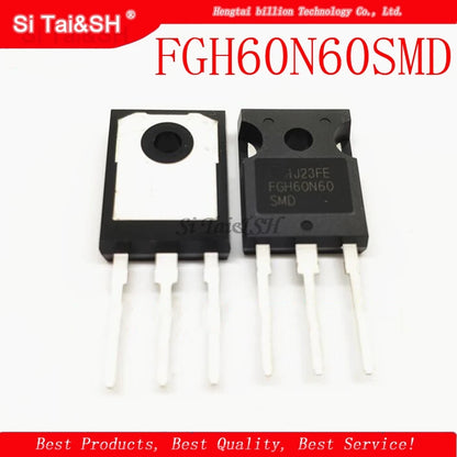 FGH60N60 600V 60A Field Stop IGBT TO-3P for high-power electronics and inverter circuits