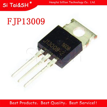 FJP13009H2TU TO-220 NPN power transistor 400V 12A for high voltage electronic circuits