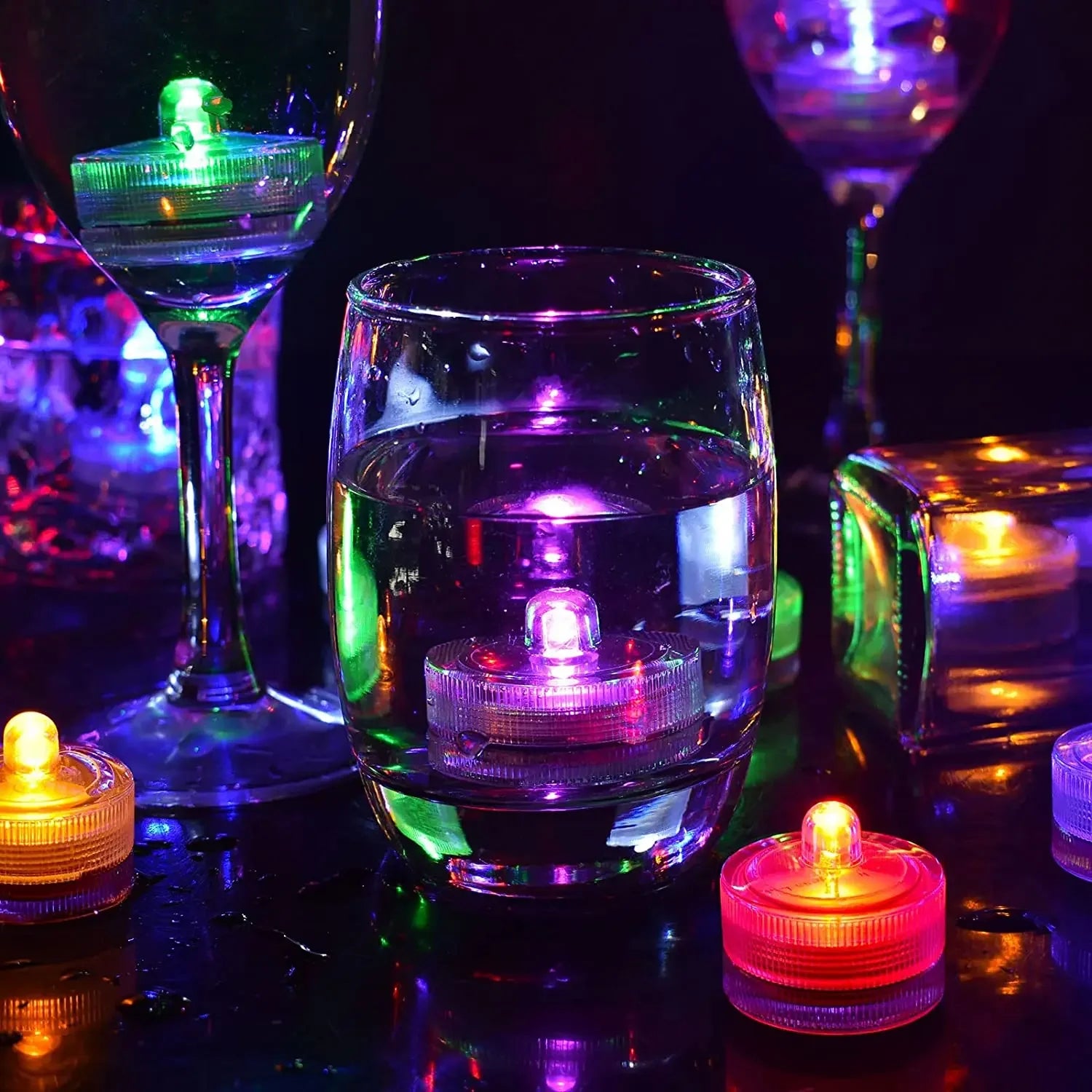 LED flameless candle style tea light