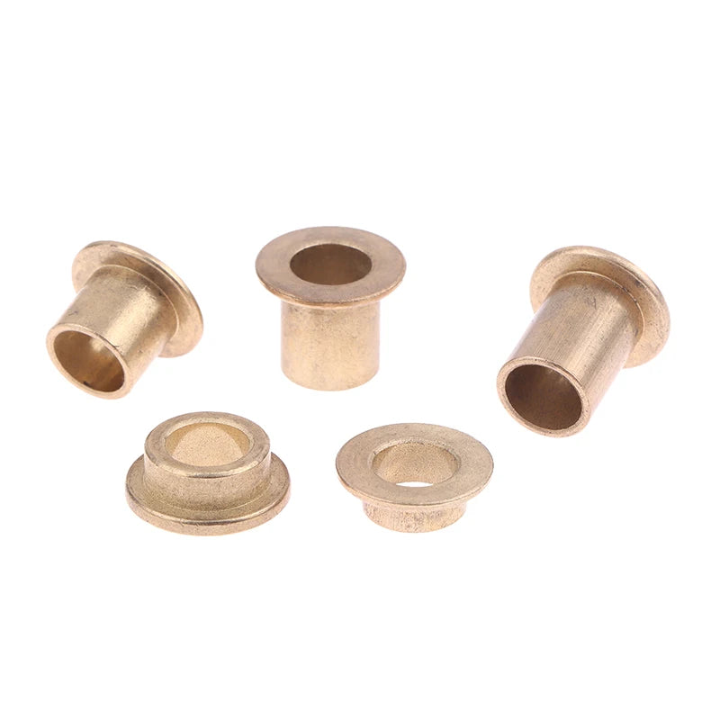 Flange edge step copper sleeve bearing bushing