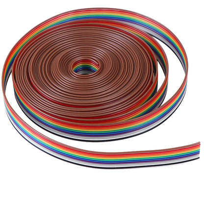 10-way flat ribbon cable for electronics wiring