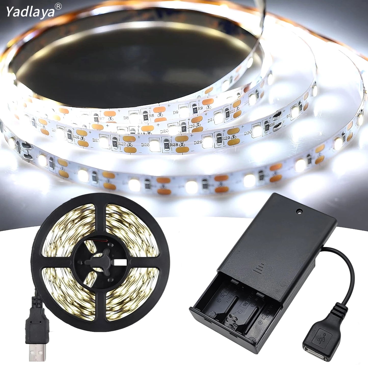 Flexible LED strip light for backlight decoration