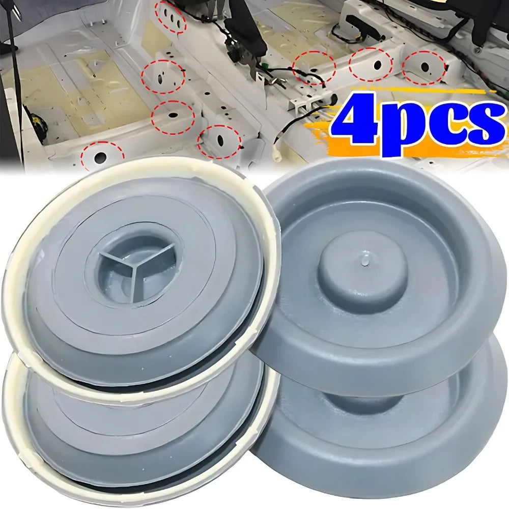 Floor pan blanking plug chassis hole cover