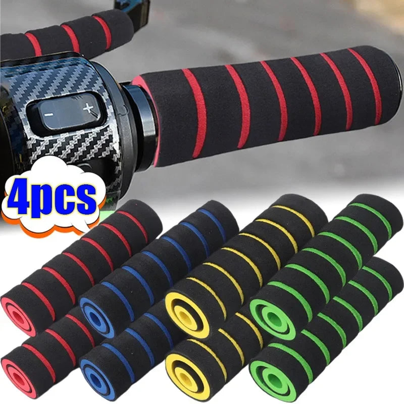 Universal grip comfort sponge foam handlebar cover non-slip for motorcycle and bike