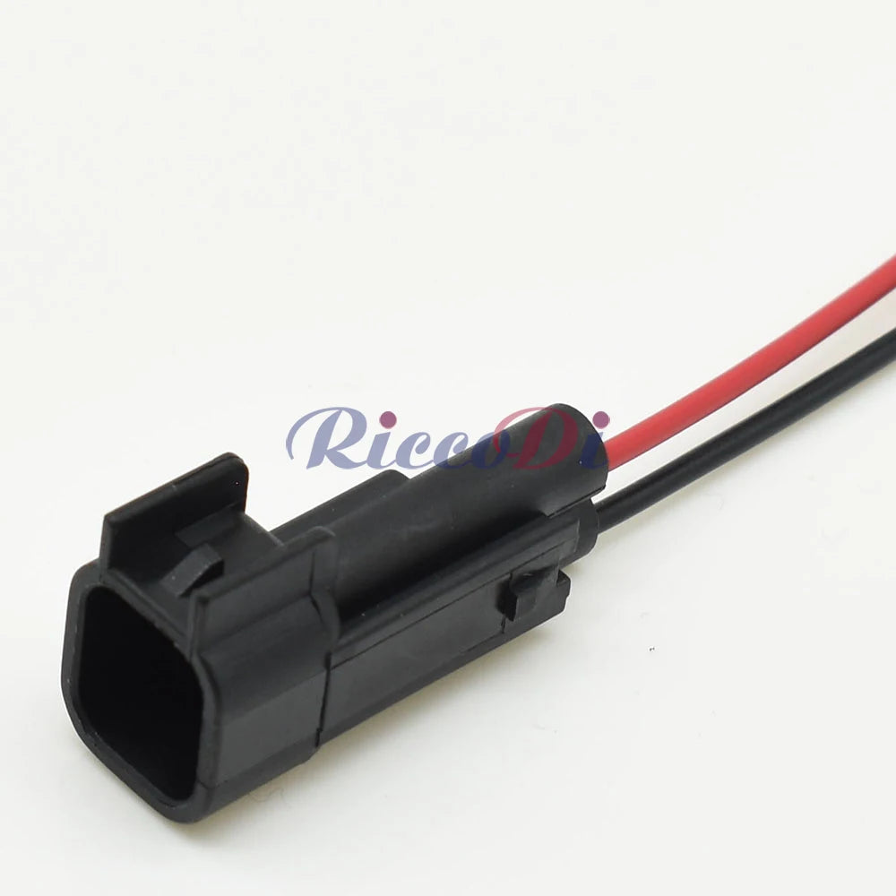 durable automotive air conditioner compressor connector 2 pin harness socket with ABS sensor plug for vehicle systems