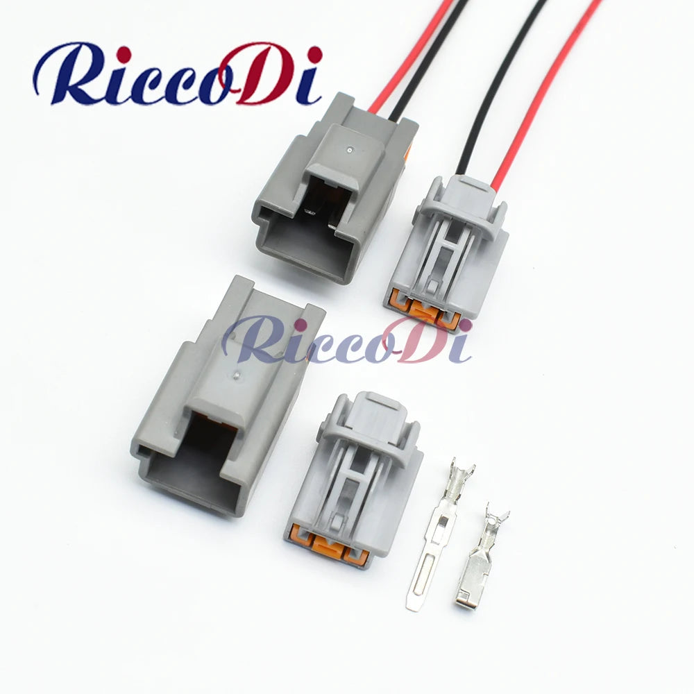 2 pin female automotive fuel injector EV1 nozzle waterproof connector for precise engine wiring