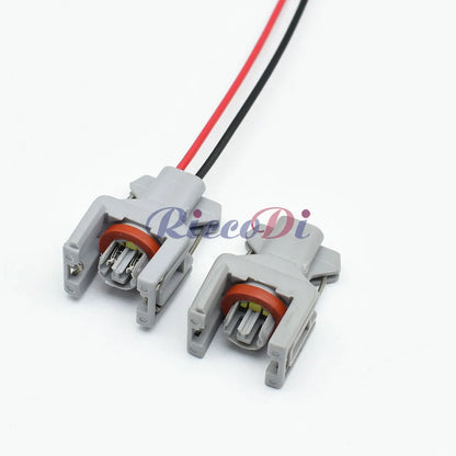 2 pin fuel rail electrical plug for stable injector signal connection