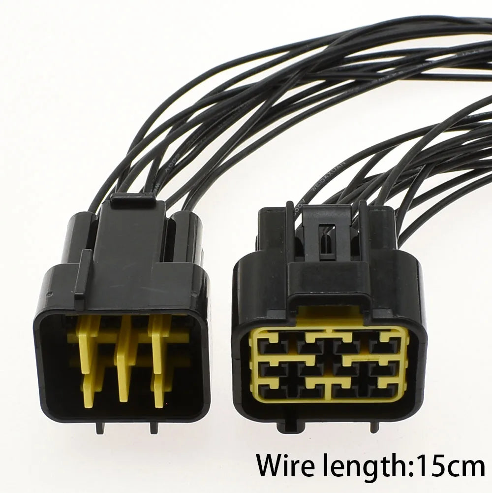 FW-C-12F-B 12 pin Furukawa black female connector DJ7121Y-2.3-11 DJ7121Y-2.3-21