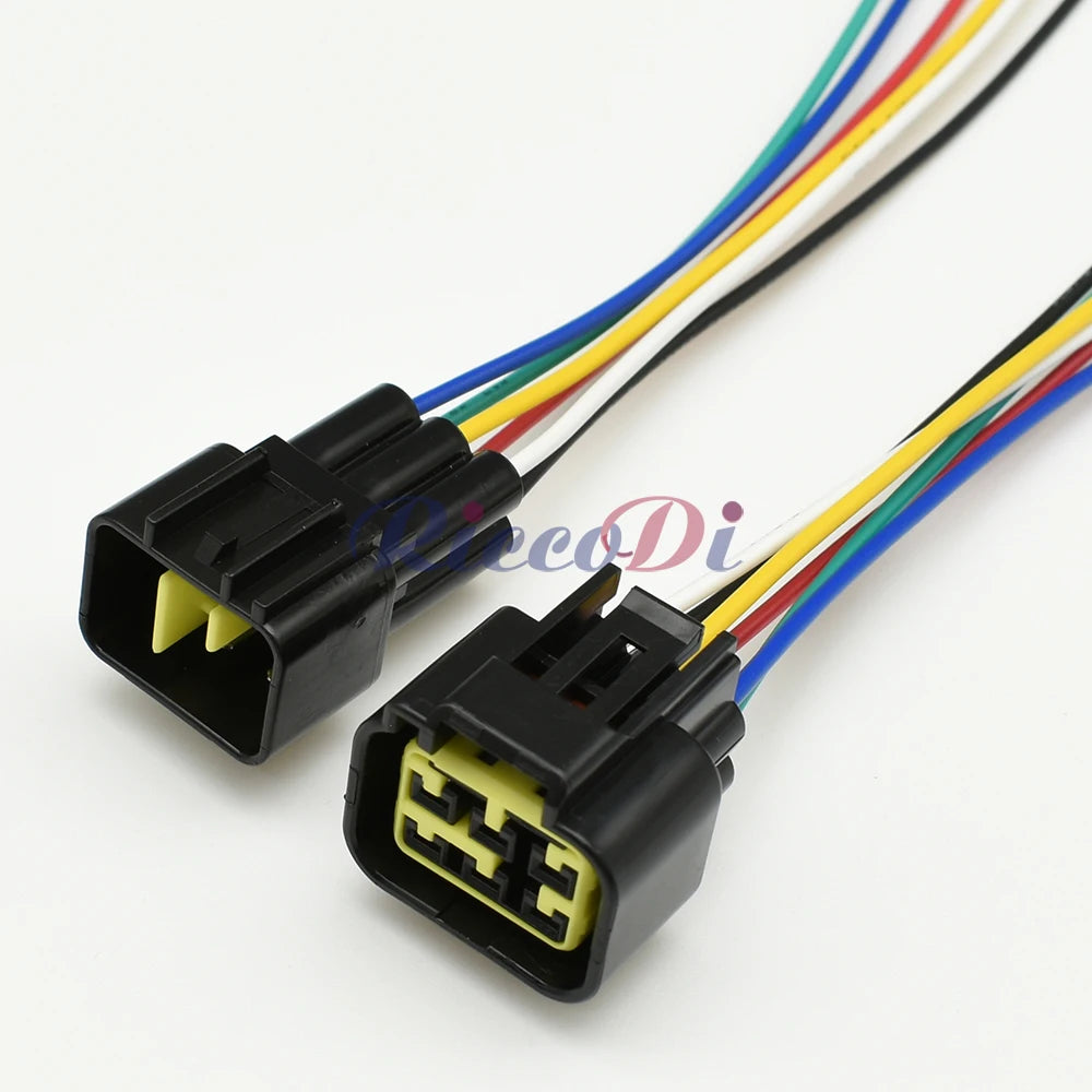 FW-C-6F-B 6 pin waterproof electrical connector for car wiring applications