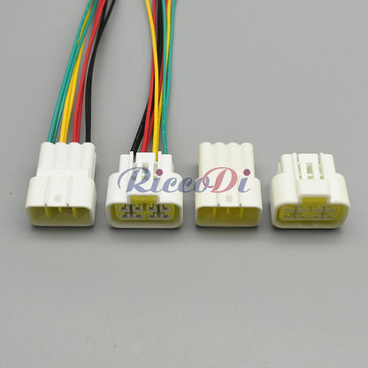 FW-C-8F-B 8 pin Furukawa 2.3 mm electric black plug automotive waterproof male female connector