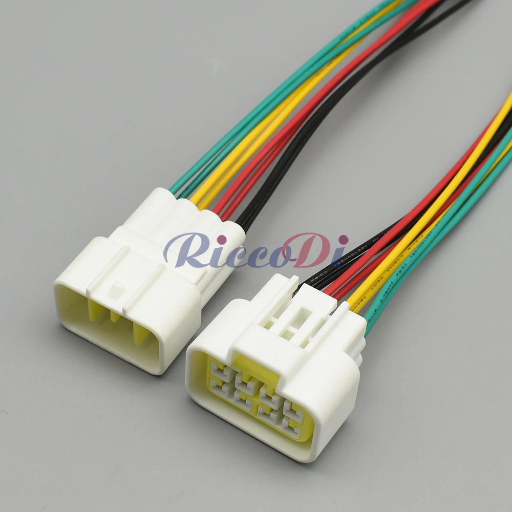 FW-C-8M-B 8 pin Furukawa 2.3 mm electric black plug automotive waterproof male female connector