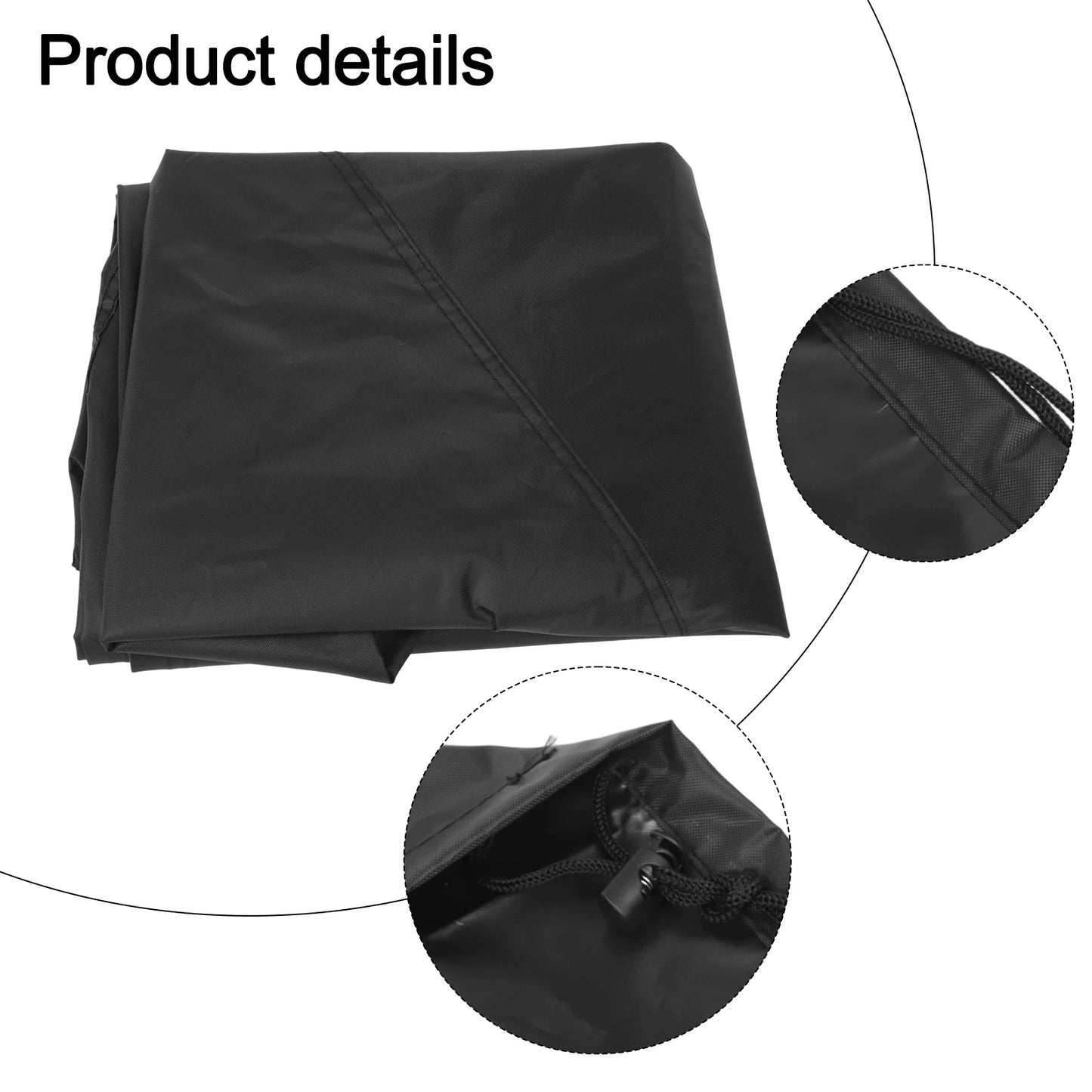 Waterproof and UV-resistant garden equipment cover, protects against sun, rain, and dust