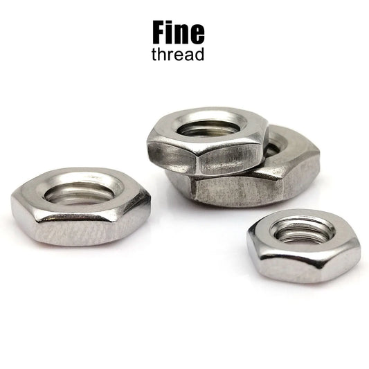 gb6172_304_a2_70_stainless_steel_hex_wafer_thin_jam_nut_m6_m16