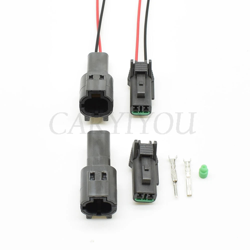 Durable wiring and housing of 2 pin vehicle speed sensor connector PB011-02320/02327RB25 for car gearbox applications