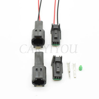Durable wiring and housing of 2 pin vehicle speed sensor connector PB011-02320/02327RB25 for car gearbox applications