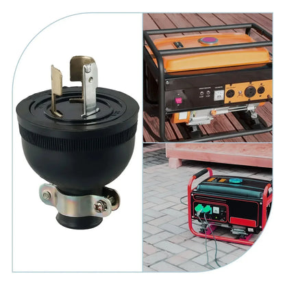 2KW generator anti-loose plug for 168F/170F GX160, three-pole America plug, AC 250V 30A, generator parts