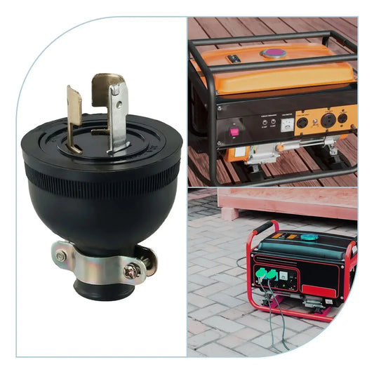 2KW generator anti-loose plug for 168F/170F GX160, three-pole America plug, AC 250V 30A, generator parts