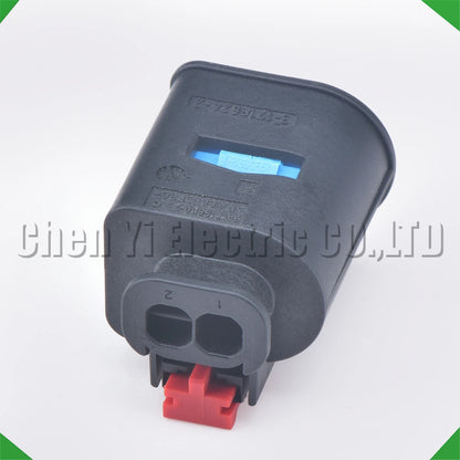 Auto connector generator plug installation for vehicle pump assembly