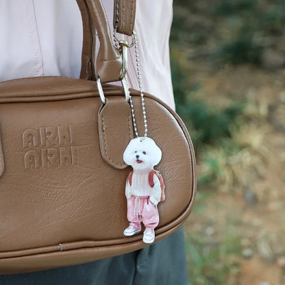 Teddy dog pendant gift for women and men