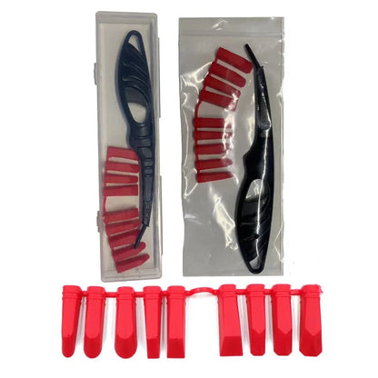 Glass glue angle scraper, plastic sealant spreader for tile joint repair, corner cleaning caulking applicator