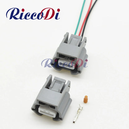 3 Pin Grey Automotive Lamp Low Current Waterproof Socket Sealed Plug Female 7287-0178-40 70178 AC Wire Cable Assembly