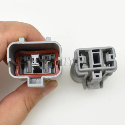 grey wire harness connector showing waterproof housing and durable terminals for long-lasting use