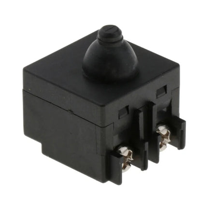Push button replacement switch for angle grinder and polisher accessories, durable power tool part