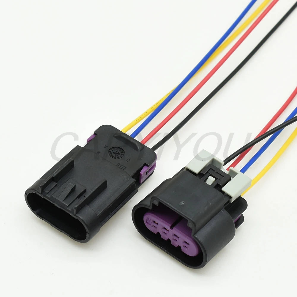 GT series automotive ignition coil and oxygen sensor connector interface