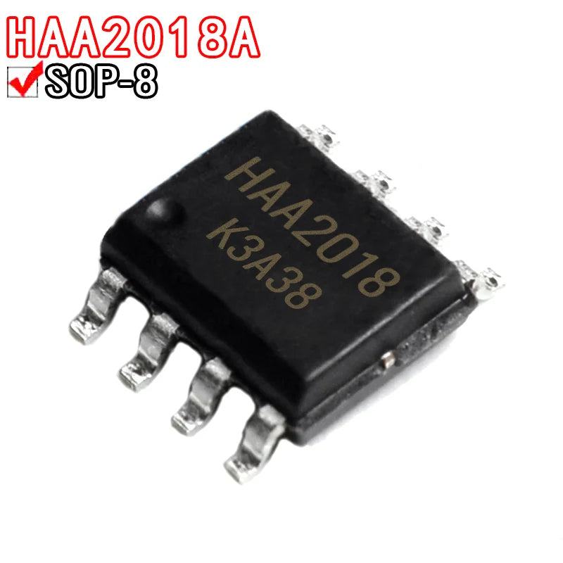 HAA2018A / HAA2018 SOP-8 5W audio power amplifier IC for audio circuits, DIY speakers, and electronic projects