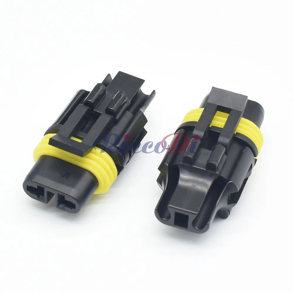 headlight and fog light connector showing secure waterproof pins and durable housing