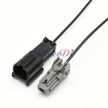 Automotive headlight wiring connector installed in light truck harness for reliable lighting performance