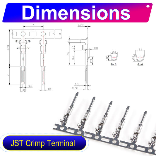 heat-resistant JST SYP cable