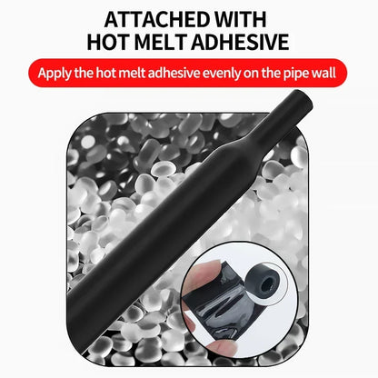 4:1 heat shrinkable tubing with glue for waterproof cable insulation and wire repair