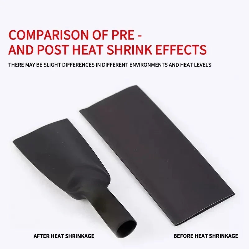 Assorted heat shrink tubing kit 530PCS 560PCS 580PCS 800PCS 2:1 shrink ratio for wire protection
