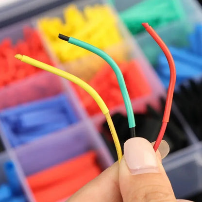Heat shrink wire wrapping tubing for cable insulation protection