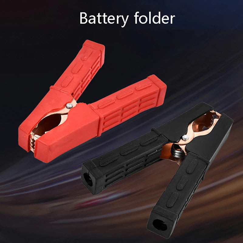 Heavy duty 200A crocodile clips for automotive use