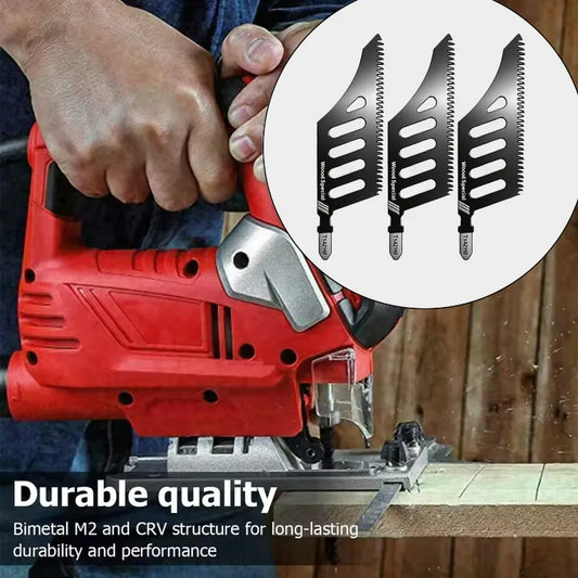 Heavy duty jigsaw blade for aluminum cutting