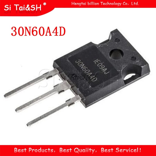 HGTG30N60A4D TO-247 N-channel MOSFET transistor for high voltage power switching and electronics projects