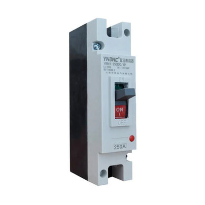 High power DC circuit breaker with current ratings from 125A to 600A